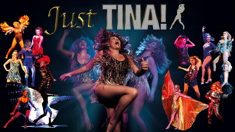 Promotional image for the show '
          Just Tina
        ' in May 2026 at [Theatre Name].