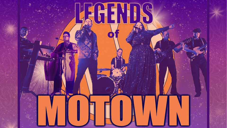 Promotional image for the show '
          Legends of Motown
        ' in April 2026 at [Theatre Name].