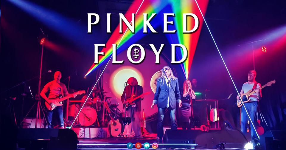 Promotional image for the show '
          Pinked Floyd
        ' in July 2026 at [Theatre Name].