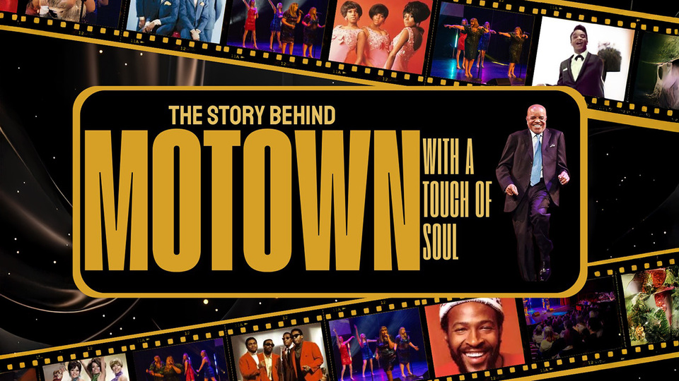 Promotional image for the show '
          The Story Behind Motown
        ' in February 2027 at [Theatre Name].