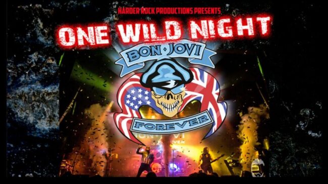 Promotional image for the show 'Bon Jovi Forever' in March 2027 at Blackburn Empire Theatre.