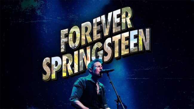 Promotional image for the show 'Forever Springsteen - The Ultimate Bruce Springsteen Tribute' in January 2027 at Blackburn Empire Theatre.