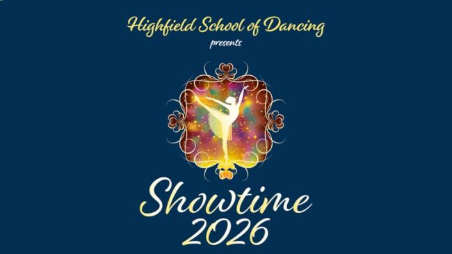 Promotional image for the show 'Highfield School of Dancing - Showtime 2026' in July 2026 at Blackburn Empire Theatre.