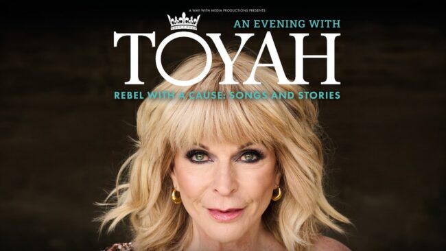 Toyah-–-Songs-and-Stories-landscape Promotional image for the show 'Toyah – Songs and Stories' in September 2027 at Blackburn Empire Theatre.
