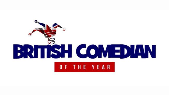 Promotional image for the show 'British Comedian of the Year' in October 2026 at Blackburn Empire Theatre.