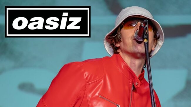 Promotional image for the show 'Oasiz' in October 2027 at Blackburn Empire Theatre.