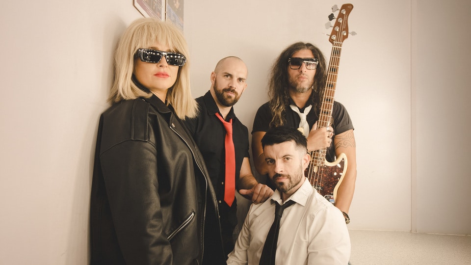 Promotional image for the show 'The Blondie Experience' in January 2027 at Blackburn Empire Theatre.